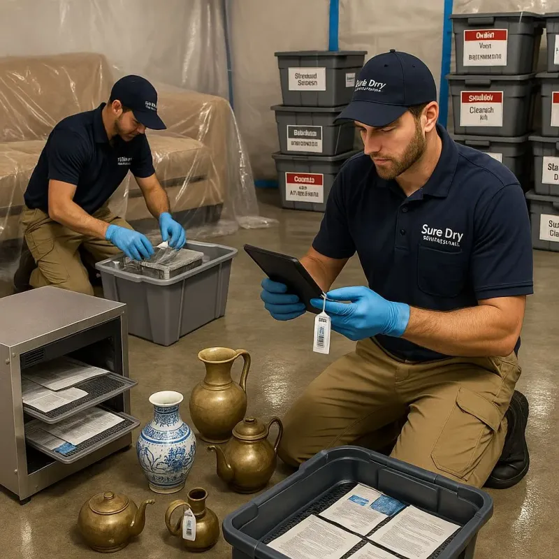 Content Protection and Restoration process in West University Place, TX